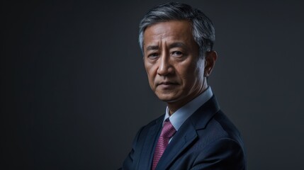 Obraz premium Portrait of a Confident Businessman
