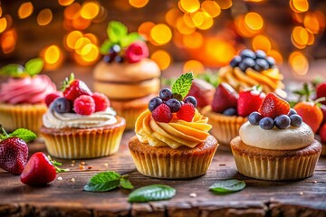 Easy and Delicious Dessert Ideas with Bokeh Effect for Your Sweet Tooth