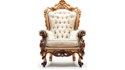 Fototapeta premium Ornate Golden Throne