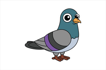 pigeon vector,  icon vector illustration, pigeon silhouette of a pigeon isolated on a white background, eps, png, svg,  vector,