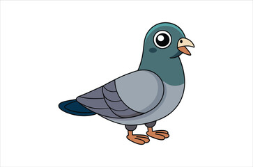 pigeon vector,  icon vector illustration, pigeon silhouette of a pigeon isolated on a white background, eps, png, svg,  vector,