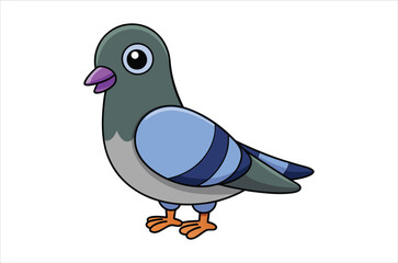 pigeon vector,  icon vector illustration, pigeon silhouette of a pigeon isolated on a white background, eps, png, svg,  vector,