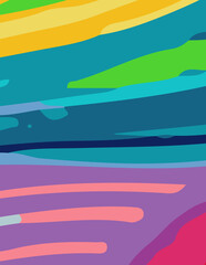 abstract background with untidy waves Illustration