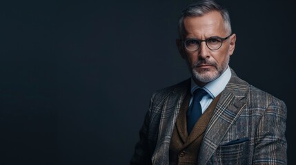 Obraz premium Portrait of a Confident Man