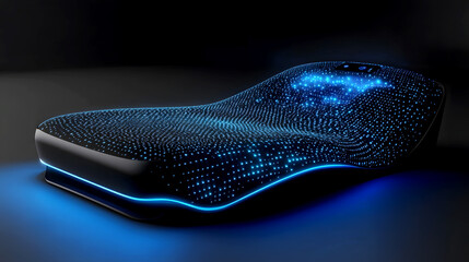 Obraz premium Smart Mattress with AI-Enhanced Comfort Features