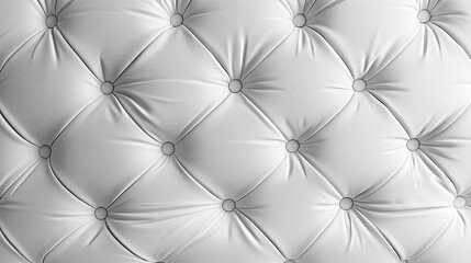 Fototapeta premium White leather upholstery texture background.