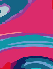Obraz premium abstract background with untidy waves Illustration