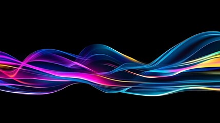 Abstract 3d render, futuristic background design, modern illustration