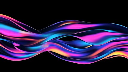 Fototapeta premium Abstract 3d render, futuristic background design, modern illustration