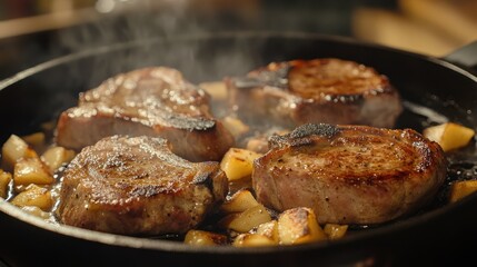 Sizzling Pork Chops