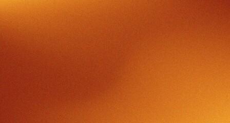 Brown orange color monochrome empty grainy texture  background vector gradient banner illustration