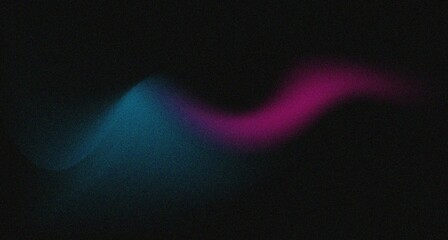 Multicolor grainy gradient on black with noise texture. Colorful gradient background. Spray Paint Brush backdrop for banner, creative minimal poster, template social media design