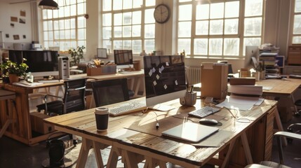 Modern Office Workspace