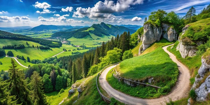 Scenic Hiking Trail Between Fridingen and Beuron: Explore Nature's Beauty on a Circular Route