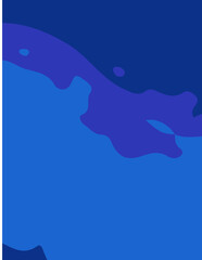 abstract background with untidy waves Illustration