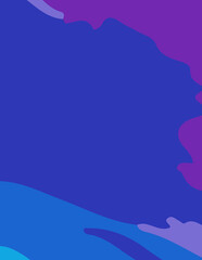 abstract background with untidy waves Illustration