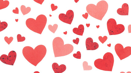 Colorful Glittery Heart Confetti for Celebrations and Romantic Occasions