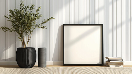 A photo of a large wooden wall with white vertical paneling