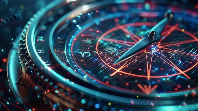 The digital compass: A strategic explorer for businesses, Vision crisis, Mission path, Agency creative, Digital strategy, Market decision, Achievement strategy, Financial stock, Company vision	