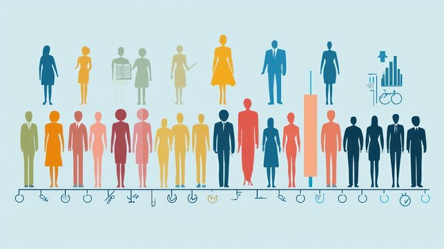 An infographic showing the need for healthcare equality across demographics.