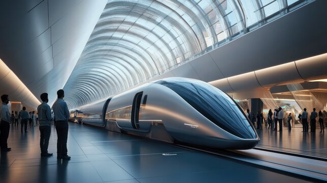 The future of high-speed hyperloop transport in modern transport hubs