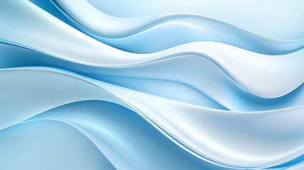 Fototapeta premium A captivating light blue backdrop with flowing abstract patterns, ideal for use in branding, marketing materials, or visual presentations.