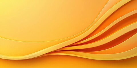 A minimalistic yellow-orange background with clean lines and a smooth gradient flow.