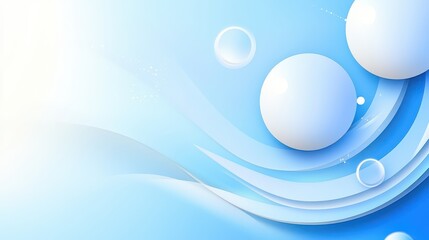 Abstract light blue gradient background with subtle patterns and shapes.
