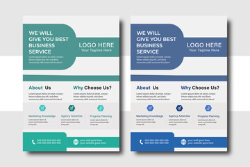  flyer template design.vector design for  Corporate Presentation, Portfolio, Flyer, infographic, layout modern with different color size A4,