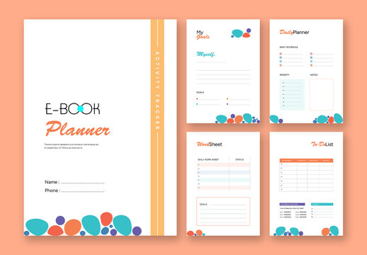 Ebook Planner Layout