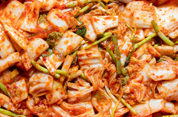 Korean homemade healthy food banchan Kimchi