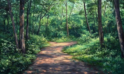 Fototapeta premium State Park Path