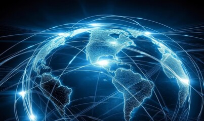 Tech Network Globe Cropped