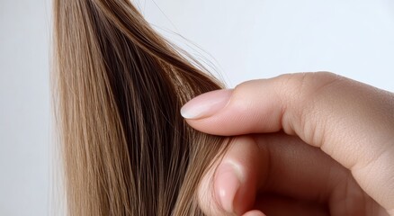 Virtual Reality Augmented Reality Woman with Hair and Finger Tracking Generative AI