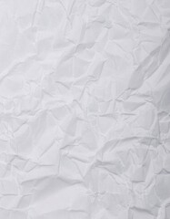 Obraz premium Wrinkled paper texture background, showing a surface with creases and imperfections, generative ai