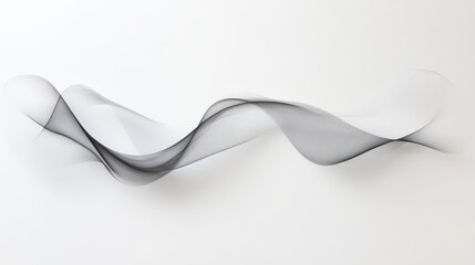 Minimalistic Abstract Background with Curved Line, Ideal for Modern Designs Generative AI