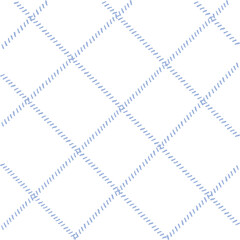 Vector hand drawn cute checkered pattern. Doodle Plaid geometrical simple texture. Crossing lines. Abstract cute delicate pattern ideal for fabric, textile, wallpaper