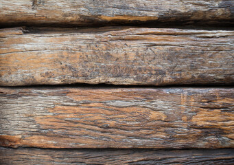 old wood texture background, the color has naturally faded and has flaws over time.