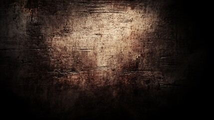 Fototapeta premium Grunge Background Texture with Dark Brown and Black Colors for Design Abstract Gradient Background with Copy Space