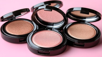 Stylish and Vibrant Compact Makeup Collection