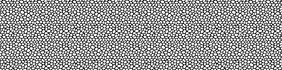Black and white geometric seamless patterns vector. Irregular shapes repeated backdrop for web tiles, technology science and interior designs. line polygonal cells template background.