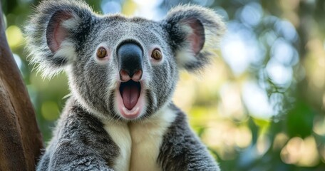 Obraz premium Close-up of a Convincing Australian White Face with Mouth Closed, Suitable for Various Commercial Uses Generative AI