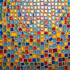 vibrant mosaic texture with irregular tiles, abstract mosaic background