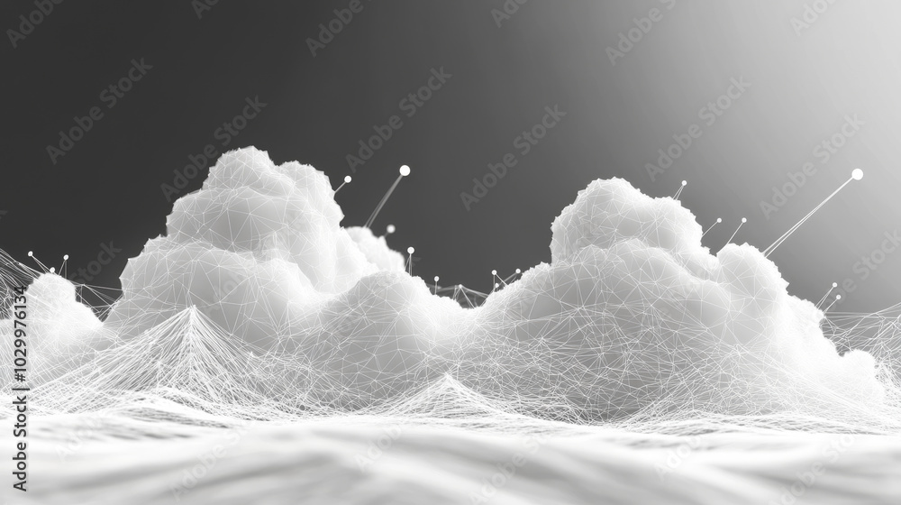 Poster big data analysis uses information stored online in the cloud. this technology is changing how busin