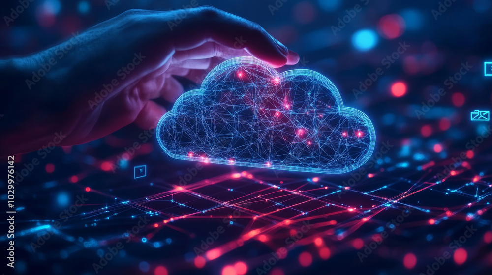 Poster big data analysis uses information stored online in the cloud. this technology is changing how busin