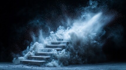 Symbolic Staircase Representing Career Growth