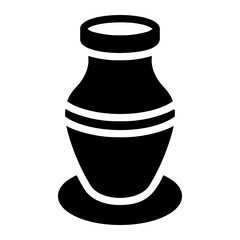 pottery Solid icon