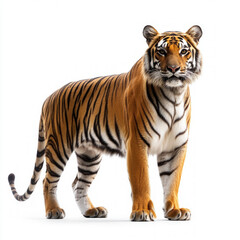 Obraz premium Bengal Tiger Isolated