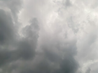 storm time lapse. Dramatic cloudy sky overlay. Thunderstorm sky. Gloomy dark cloudy sky