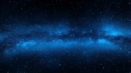 Obraz premium A night sky filled with stars, perfect for backgrounds and creating a sense of wonder and awe